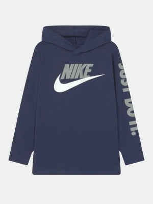 Bluzka z długim rękawem Nike granatowy