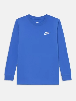Bluzka z długim rękawem Nike granatowy