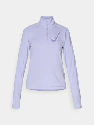 Bluzka z długim rękawem Nike liliowy