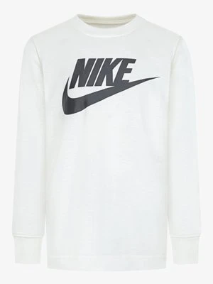 Bluzka z długim rękawem Nike mleczny