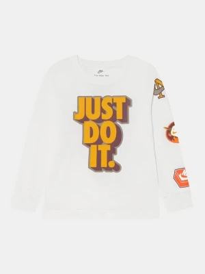 Bluzka z długim rękawem Nike mleczny