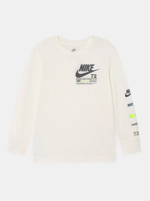 Bluzka z długim rękawem Nike mleczny