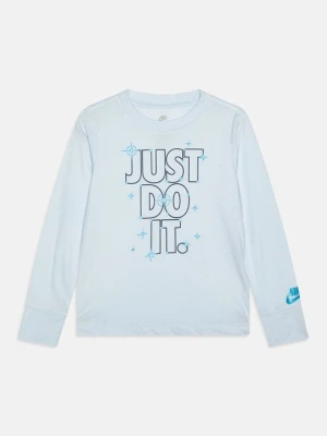 Bluzka z długim rękawem Nike niebieski