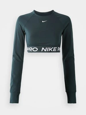 Bluzka z długim rękawem Nike ciemnozielony