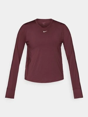 Bluzka z długim rękawem Nike bordowy
