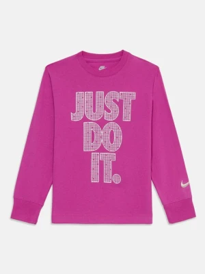 Bluzka z długim rękawem Nike różowy