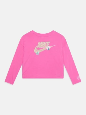 Bluzka z długim rękawem Nike różowy