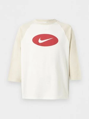 Bluzka z długim rękawem Nike khaki