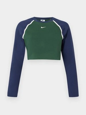 Bluzka z długim rękawem Nike zielony