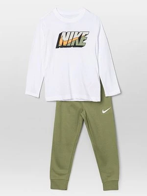 Bluzka z długim rękawem Nike zielony