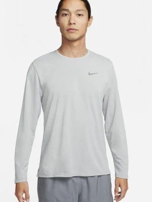 Bluzka z długim rękawem Nike szary melanż