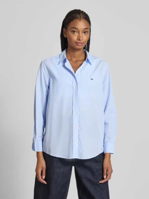 Bluzka z długim rękawem o kroju comfort fit z bawełny Tommy Jeans