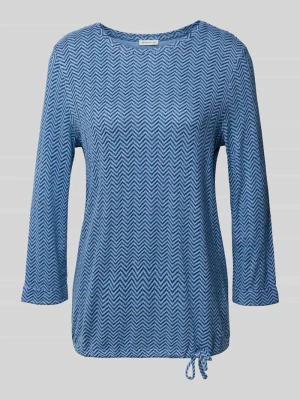 Bluzka z długim rękawem o kroju comfort fit z mieszanki wiskozy Tom Tailor