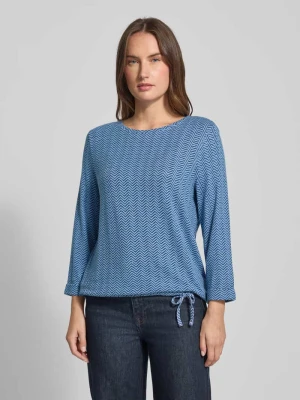 Bluzka z długim rękawem o kroju comfort fit z mieszanki wiskozy Tom Tailor