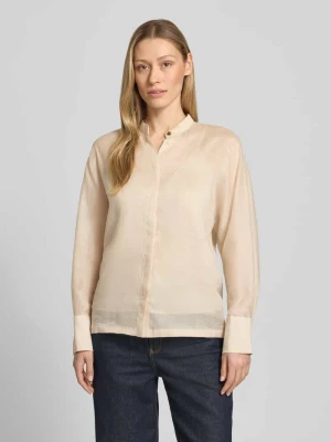 Bluzka z długim rękawem o kroju loose fit z czystego ramii model 'BALDI' Max Mara Studio