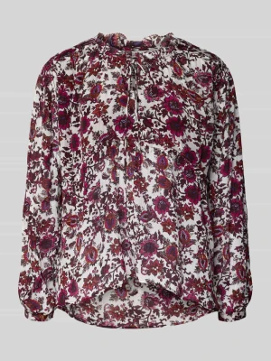 Bluzka z długim rękawem o kroju oversized z czystej wiskozy model ‘LUCILA’ Pepe Jeans