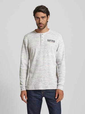 Bluzka z długim rękawem o kroju regular fit z bawełną Tom Tailor