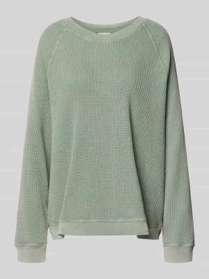Bluzka z długim rękawem o kroju regular fit z czystej bawełny American vintage