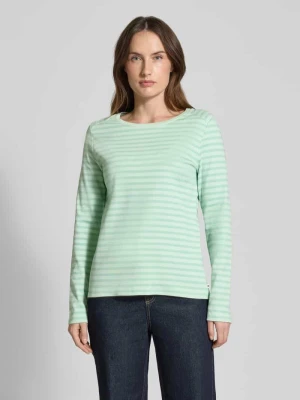 Bluzka z długim rękawem o kroju regular fit z czystej bawełny ekologicznej Tom Tailor Denim