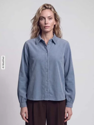 Bluzka z długim rękawem o kroju regular fit z czystej bawełny Marc O'Polo