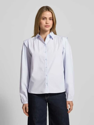 Bluzka z długim rękawem o kroju regular fit z czystej bawełny model ‘C_BOSALLY’ Boss Orange