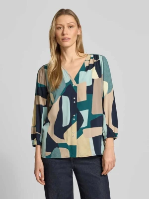 Bluzka z długim rękawem o kroju regular fit z czystej wiskozy Tom Tailor