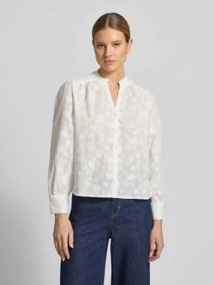 Bluzka z długim rękawem o kroju regular fit z dodatkiem bawełny Tom Tailor