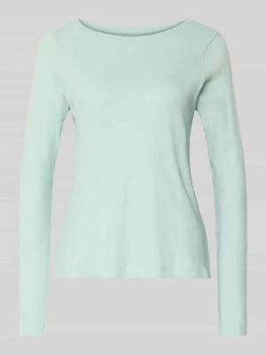 Bluzka z długim rękawem o kroju regular fit z Mieszanka bawełny ekologicznej Tom Tailor