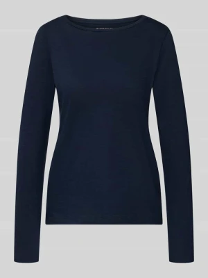 Bluzka z długim rękawem o kroju regular fit z Mieszanka bawełny ekologicznej Tom Tailor