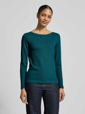 Bluzka z długim rękawem o kroju regular fit z Mieszanka bawełny ekologicznej Tom Tailor