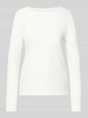 Bluzka z długim rękawem o kroju regular fit z Mieszanka bawełny ekologicznej Tom Tailor