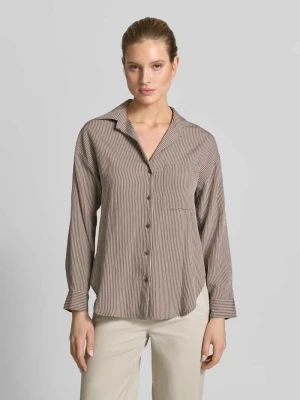 Bluzka z długim rękawem o kroju regular fit z Mieszanka wiskozy Marc O'Polo