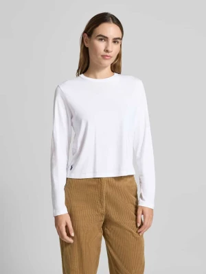 Bluzka z długim rękawem o kroju regular fit z mieszanki bawełny i modalu Polo Ralph Lauren