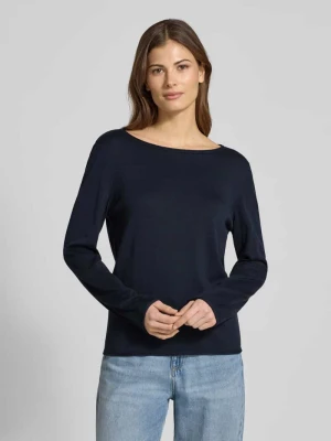 Bluzka z długim rękawem o kroju regular fit z mieszanki bawełny i wiskozy s.Oliver RED LABEL