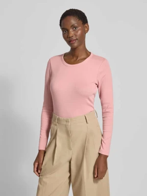 Bluzka z długim rękawem o kroju regular fit z mieszanki bawełny Tom Tailor