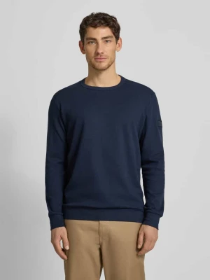 Bluzka z długim rękawem o kroju regular fit z mieszanki bawełny Tom Tailor