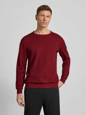 Bluzka z długim rękawem o kroju regular fit z mieszanki bawełny Tom Tailor