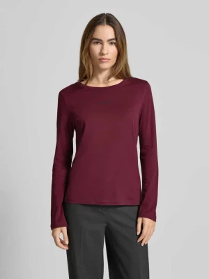 Bluzka z długim rękawem o kroju regular fit z mieszanki dżerseju i bawełny Marc O'Polo