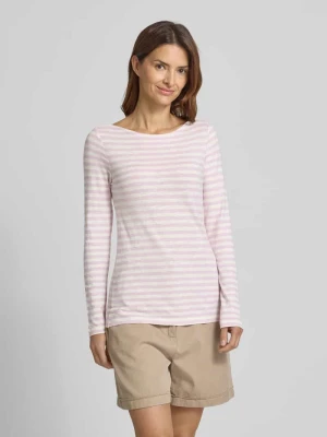 Bluzka z długim rękawem o kroju regular fit z mieszanki dżerseju i bawełny Marc O'Polo