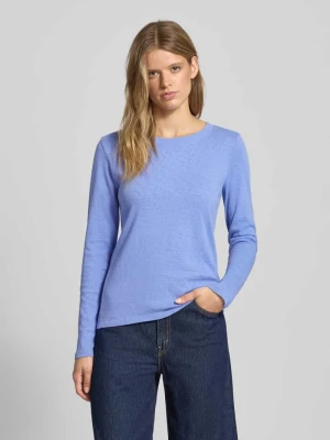 Bluzka z długim rękawem o kroju regular fit z mieszanki dżerseju i bawełny Marc O'Polo DENIM