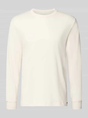 Bluzka z długim rękawem o kroju regular fit z mieszanki dżerseju i bawełny Tom Tailor