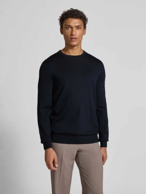 Sweter o kroju regular fit z mieszanki wełny Christian Berg Men