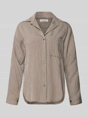 Bluzka z długim rękawem o kroju regular fit z mieszanki wiskozy Marc O'Polo