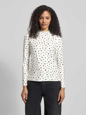 Bluzka z długim rękawem o kroju regular fit z mieszanki wiskozy Tom Tailor Denim