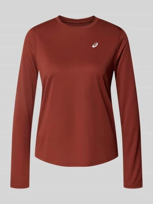 bluzka z długim rękawem o kroju regular fit z nadrukiem z logo model 'CORE LS' Asics