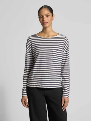 Bluzka z długim rękawem o kroju relaxed fit z czystej Bawełna Marc O'Polo