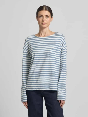 Bluzka z długim rękawem o kroju relaxed fit z czystej Bawełna Marc O'Polo