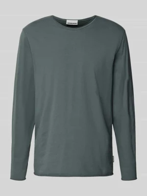 Bluzka z długim rękawem o kroju relaxed fit z czystej bawełny ekologicznej model ‘MAARKOS’ ARMEDANGELS