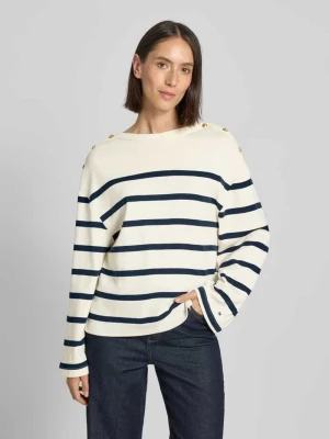 Bluzka z długim rękawem o kroju relaxed fit z czystej bawełny Tommy Hilfiger