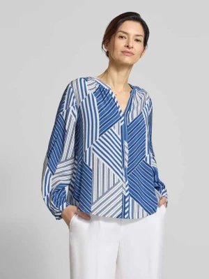 Bluzka z długim rękawem o kroju relaxed fit z Mieszanka wiskozy s.Oliver RED LABEL